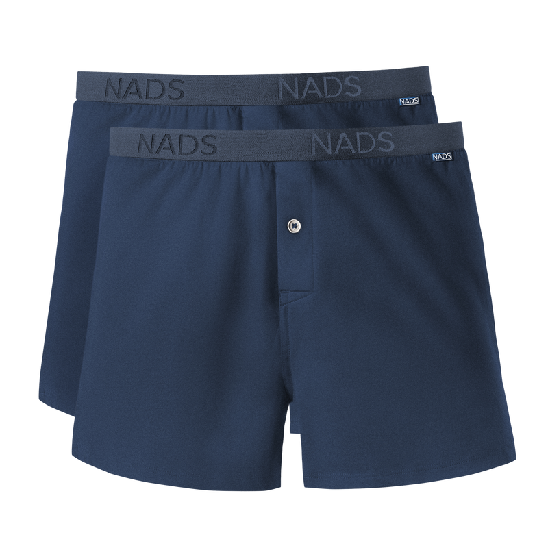 Organic Cotton Boxer 2 Pack: Navy