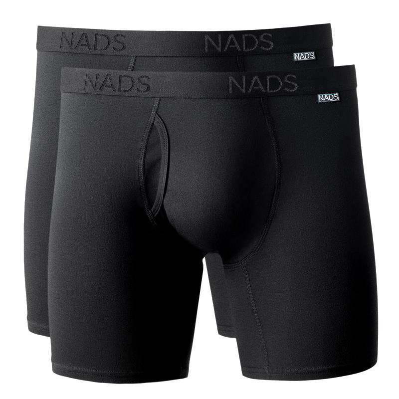 Organic Cotton Boxer Brief 2 Pack: Black