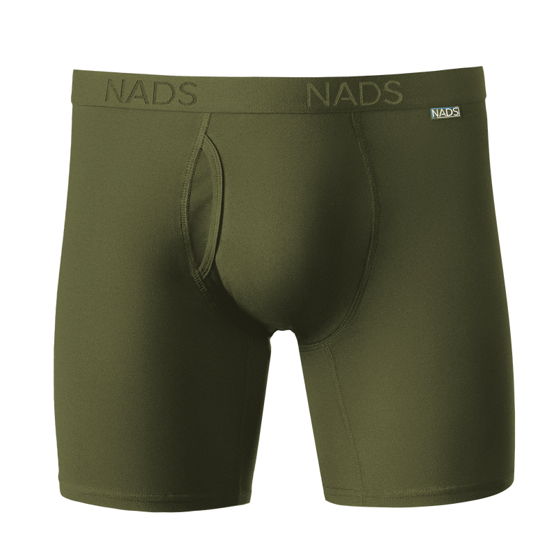 Organic Cotton Boxer Brief: Green
