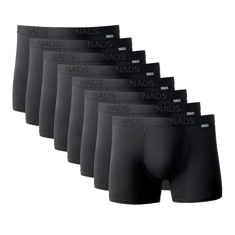 No-Fly Zone Organic Trunk 8 Pack: Black
