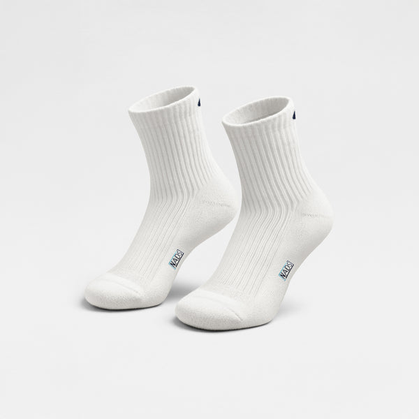 Organic cotton mid-calf socks
