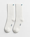 Organic cotton mid-calf socks