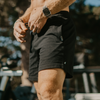 Up Close image of Black Nads Shorts