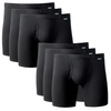Six pairs of Black NADS boxer briefs 
