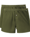 Organic Cotton Boxer 2 Pack: Green