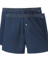 Organic Cotton Boxer 2 Pack: Navy