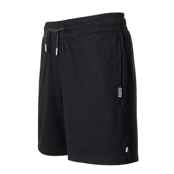 Organic Cotton Commando Short in Black