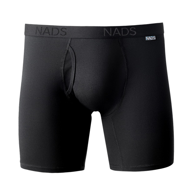 Organic Cotton Boxer Brief: Black