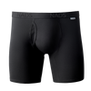 Organic Cotton Boxer Brief: Black