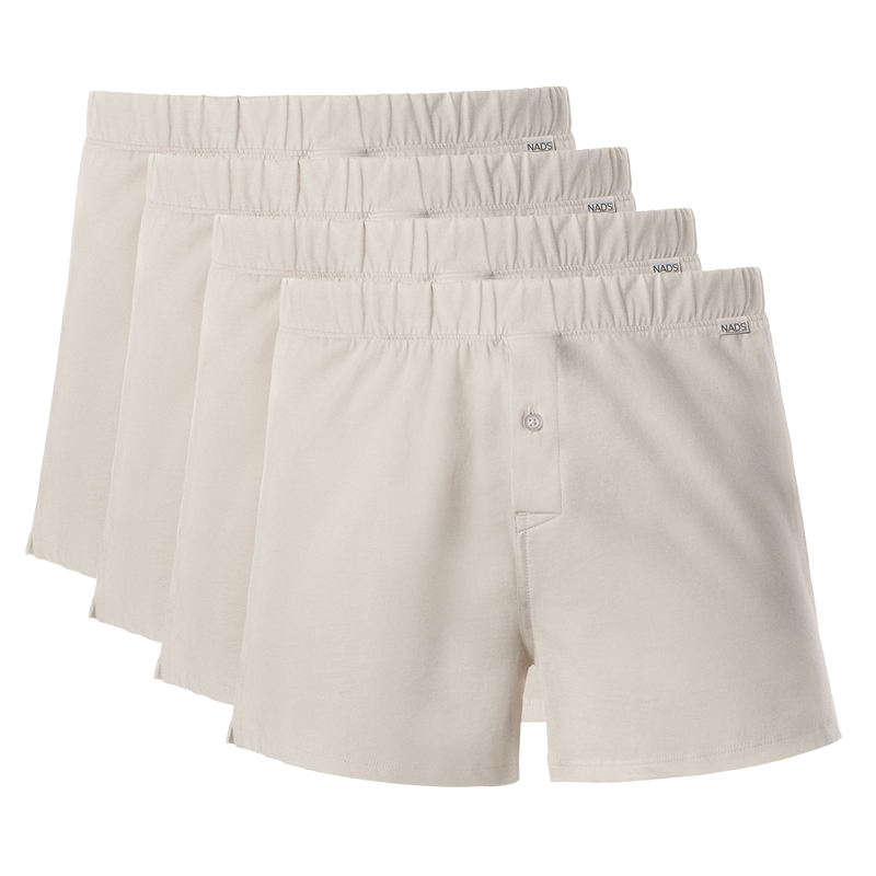 Organic Cotton BALL-NATURAL Boxer 4 Pack