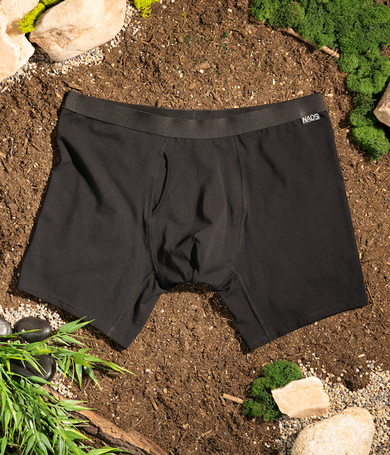 image of natural, sustainable, eco-friendly, organic men's underwear